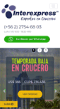 Mobile Screenshot of interexpress.cl