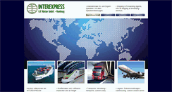 Desktop Screenshot of interexpress.de