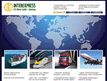Tablet Screenshot of interexpress.de